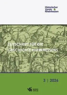 Historischer Verein Rheinhessen e.V. |  Zeitschrift für die Geschichte Rheinhessens | Buch |  Sack Fachmedien