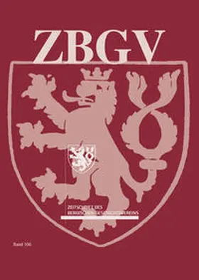 Bergischer Geschichtsverein / Gorißen / Hunt |  Zeitschrift des Bergischen Geschichtsvereins (ZBGV) | Buch |  Sack Fachmedien