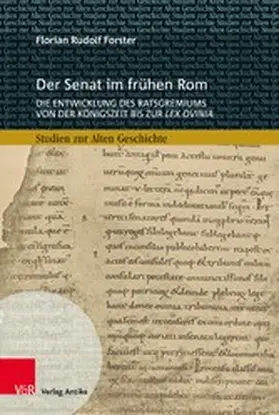 Forster | Der Senat im frühen Rom | E-Book | www.sack.de