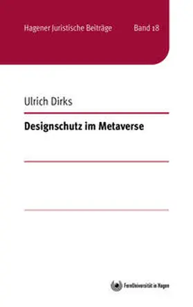 Dirks | Designschutz im Metaverse | Buch | 978-3-911148-03-0 | www.sack.de
