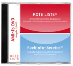 Rote Liste Service GmbH | ROTE LISTE® 1/2025 AMInfo-DVD - ROTE LISTE®/FachInfo - Einzelausgabe | Sonstiges | 978-3-911149-14-3 | sack.de