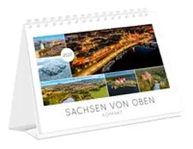 K4 Verlag / Schubert |  Kalender Sachsen von oben kompakt 2027 | Sonstiges |  Sack Fachmedien