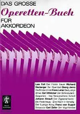  Das große Operetten-Buch für Akkordeon | Sonstiges |  Sack Fachmedien