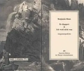 Bonn |  Es klappert & Ich weiss nicht was | Buch |  Sack Fachmedien