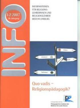 Stillbauer / Nordhofen / Riegel |  Quo vadis - Religionspädagogik? | Buch |  Sack Fachmedien