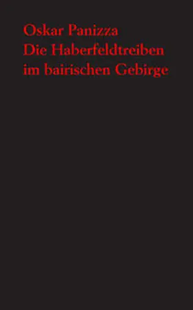 Panizza |  Die Haberfeldtreiben im bairischen Gebirge | Buch |  Sack Fachmedien