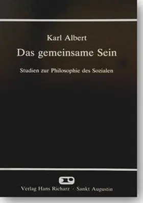Albert |  Das gemeinsame Sein | Buch |  Sack Fachmedien