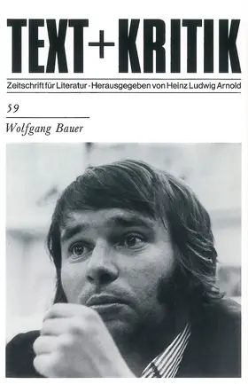  Wolfgang Bauer | Buch |  Sack Fachmedien