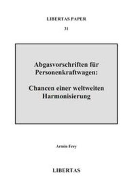 Frey | Abgasvorschriften für Personenkraftwagen | Buch | 978-3-921929-40-7 | sack.de