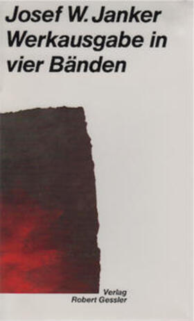 Janker / Bosch |  Werkausgabe | Buch |  Sack Fachmedien