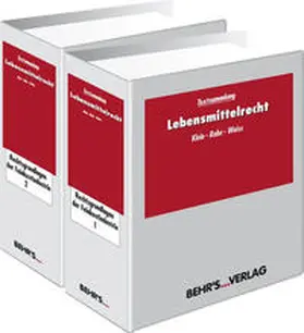 Horst |  Rechtsgrundlagen der Feinkostindustrie | Loseblattwerk |  Sack Fachmedien