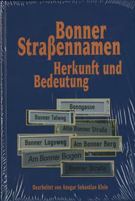  Bonner Straßennamen | Buch |  Sack Fachmedien