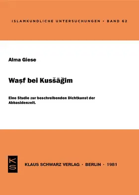 Giese |  Wasf bei Kusagim | Buch |  Sack Fachmedien