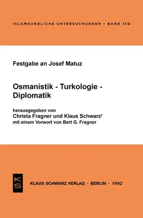 Schwarz / Fragner |  Festgabe an Josef Matuz | Buch |  Sack Fachmedien
