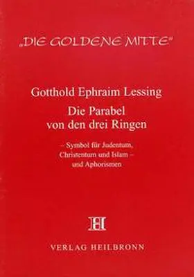Lessing |  Die Parabel von den drei Ringen | Buch |  Sack Fachmedien
