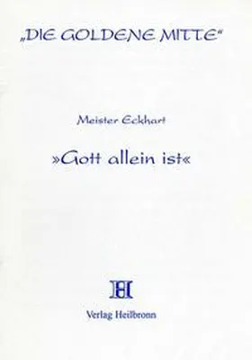Eckhart / Sen Gupta |  Gott allein ist | Buch |  Sack Fachmedien
