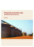 Fritz |  Putting food security before trade | Buch |  Sack Fachmedien