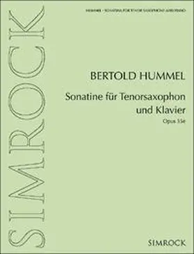  Sonatine für Tenorsaxophon und Klavier | Sonstiges |  Sack Fachmedien