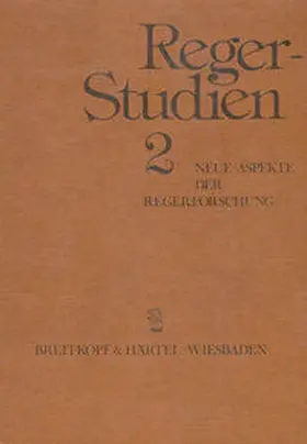 Shigihara |  Reger Studien / Reger-Studien 2 | Buch |  Sack Fachmedien