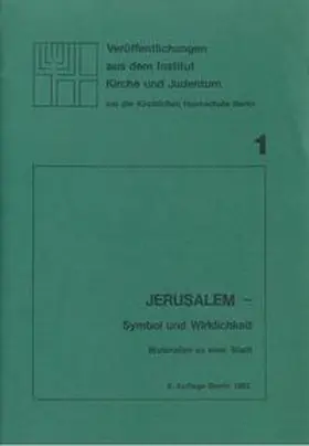 Osten-Sacken |  Jerusalem - Symbol und Wirklichkeit | Buch |  Sack Fachmedien