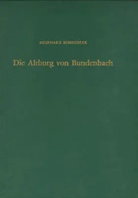 Schindler |  Die Altburg von Bundenbach | Buch |  Sack Fachmedien