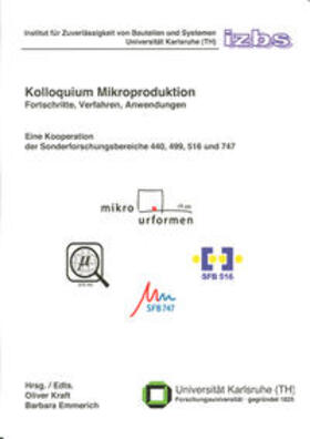 Kraft / Emmerich | Kolloquium Mikroproduktion | Buch | 978-3-923704-61-3 | sack.de