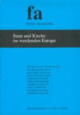 Fauth / Satter / Kühlmann | Staat und Kirche im werdenden Europa | Buch | 978-3-923834-20-4 | sack.de