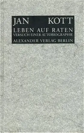Kott |  Leben auf Raten | Buch |  Sack Fachmedien