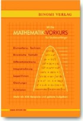 Wille | Mathematik-Vorkurs für Studienanfänger | Buch | 978-3-923923-41-0 | sack.de