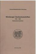 Mälzer |  Würzburger Hochschulschriften | Buch |  Sack Fachmedien