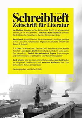 Michiels / Armando / Eliot |  SCHREIBHEFT 70: Flandern auf der Richterskala / Die SS'er / Erschaffung und Tod von Santa María | Buch |  Sack Fachmedien