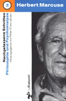 Marcuse / Jansen |  Nachgelassene Schriften / Philosophie und Psychoanalyse | Buch |  Sack Fachmedien