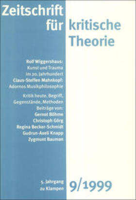 Schweppenhäuser / Bock / Kramer |  Zeitschrift für kritische Theorie 09 | Buch |  Sack Fachmedien