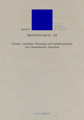 Kaupenjohann / Jacobs / Schulz | Brennpunkte / Brennpunkte III | Buch | 978-3-924272-09-8 | sack.de