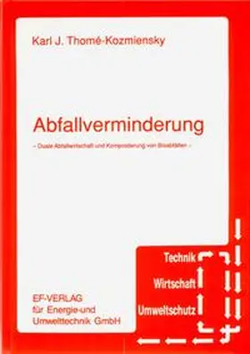 Thomé-Kozmiensky | Abfallverminderung | Buch | 978-3-924511-57-9 | www.sack.de