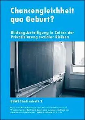Bund demokratischer Wissenschaftlerinnen und Wissenschaftler / BdWi / freier zusammenschluss von studentInnenschaften / fzs / Herwig |  Chancengleichheit qua Geburt? | Buch |  Sack Fachmedien
