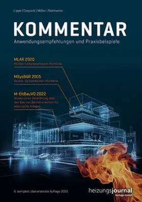 Czepuck / Lippe / Möller |  Kommentar mit Anwendungsempfehlungen und Praxisbeispielen zu der Muster-Leitungsanlagen-Richtlinie MLAR 2020, Muster-Systemböden-Richtlinie MSysBöR 2005 und Muster einer Verordnung über Bau von Betriebsräumen für elektrische Anlagen M-EltBauVO 2022 | Buch |  Sack Fachmedien