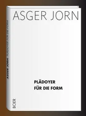 Jorn |  Plädoyer für die Form | Buch |  Sack Fachmedien