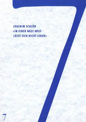 Schlör |  In einer Nazi-Welt lässt sich nicht leben | Buch |  Sack Fachmedien