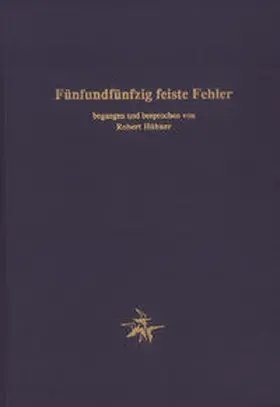 Hübner |  Fünfundfünfzig feiste Fehler | Buch |  Sack Fachmedien