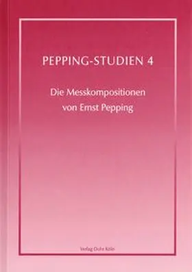 Hiemke |  Die Messkompositionen von Ernst Pepping | Buch |  Sack Fachmedien