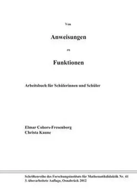 Cohors-Fresenborg / Kaune |  Von Anweisungen zu Funktionen | Loseblattwerk |  Sack Fachmedien