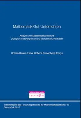 Kaune / Cohors-Fresenborg |  Mathematik Gut Unterrichten | Buch |  Sack Fachmedien