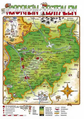 Schmidt |  Cartoonlandkarte Nordrhein-Westfalen | Sonstiges |  Sack Fachmedien