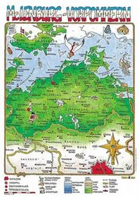 Schmidt |  Cartoonlandkarte Mecklenburg-Vorpommern | Sonstiges |  Sack Fachmedien