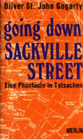 Gogarty |  As I was going Down Sackville Street | Buch |  Sack Fachmedien