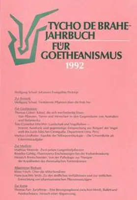 Schad / Göbel / Mischler |  Tycho de Brahe-Jahrbuch für Goetheanismus / Tycho de Brahe-Jahrbuch für Goetheanismus | Buch |  Sack Fachmedien