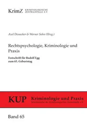 Dessecker / Sohn |  Rechtspsychologie, Kriminologie und Praxis | Buch |  Sack Fachmedien