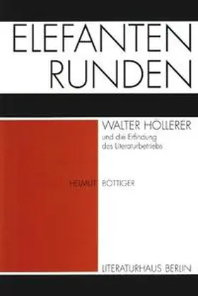 Böttiger |  Elefantenrunden | Buch |  Sack Fachmedien