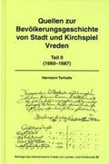 Terhalle |  Quellen zur Bevölkerungsgeschichte von Stadt und Kirchspiel Vreden II | Buch |  Sack Fachmedien